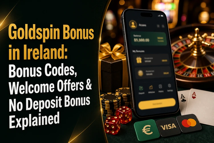 Goldspin Bonus in Ireland: Bonus Codes, Welcome Offers & No Deposit Bonus Explained